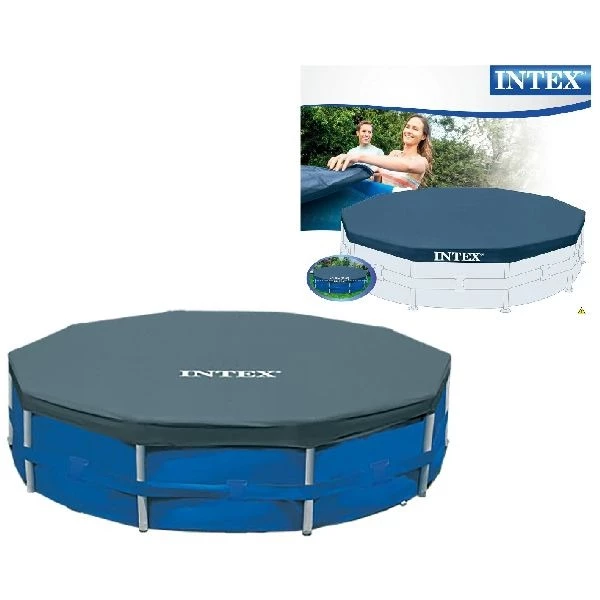 Intex 28031 Afdekzeil Voor Frame Zwembad 366cm Blauw 1 Intex 28031 Afdekzeil Voor Frame Zwembad 366cm Blauw