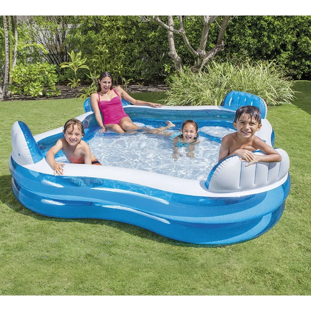Intex 56475NP Family Lounge Pool 229x229cm 1 Intex 56475NP Family Lounge Pool 229x229cm