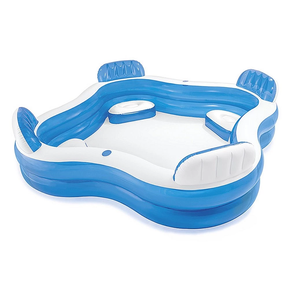 Intex 56475NP Family Lounge Pool 229x229cm 2 Intex 56475NP Family Lounge Pool 229x229cm - Afbeelding 2