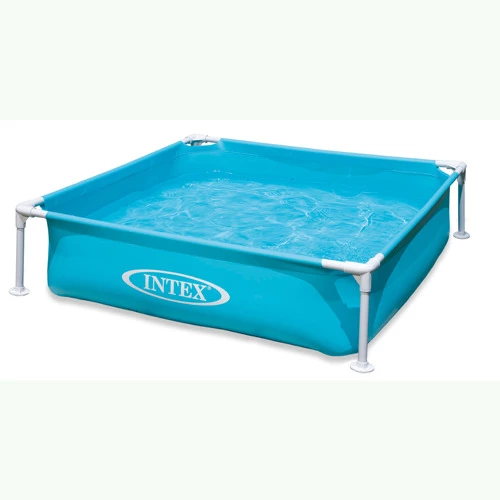 Intex 57173NP Mini Frame Zwembad Blauw 122x122cm 1 Intex 57173NP Mini Frame Zwembad Blauw 122x122cm