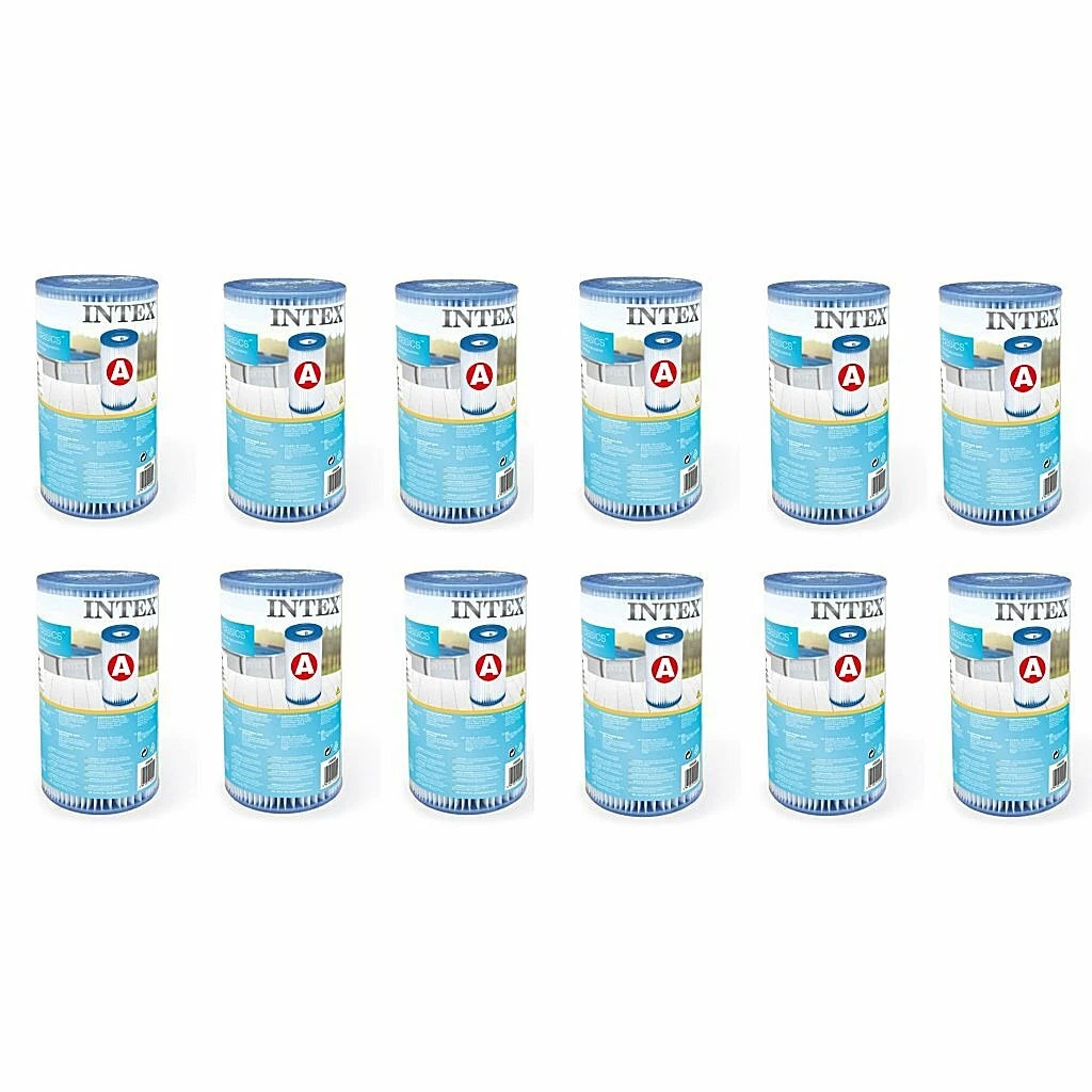 Intex 29000 Filter Cartridge Type A 12 Stuks Voor Zwembad 244/305/366 Cm 1 Intex 29000 Filter Cartridge Type A 12 Stuks Voor Zwembad 244/305/366 Cm