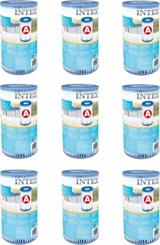 Intex 29000 Filter Cartridge Type A 9 Stuks Voor Zwembad 244/305/366 Cm 1 Intex 29000 Filter Cartridge Type A 9 Stuks Voor Zwembad 244/305/366 Cm