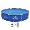 Wehncke Frame Pool 360×76 Cm Blauw
