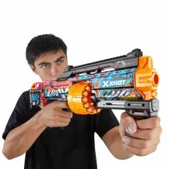 Zuru X-Shot Skins Last Stand Blaster + 16 Darts Assorti -Pintoy-winkel 4894680021242 4