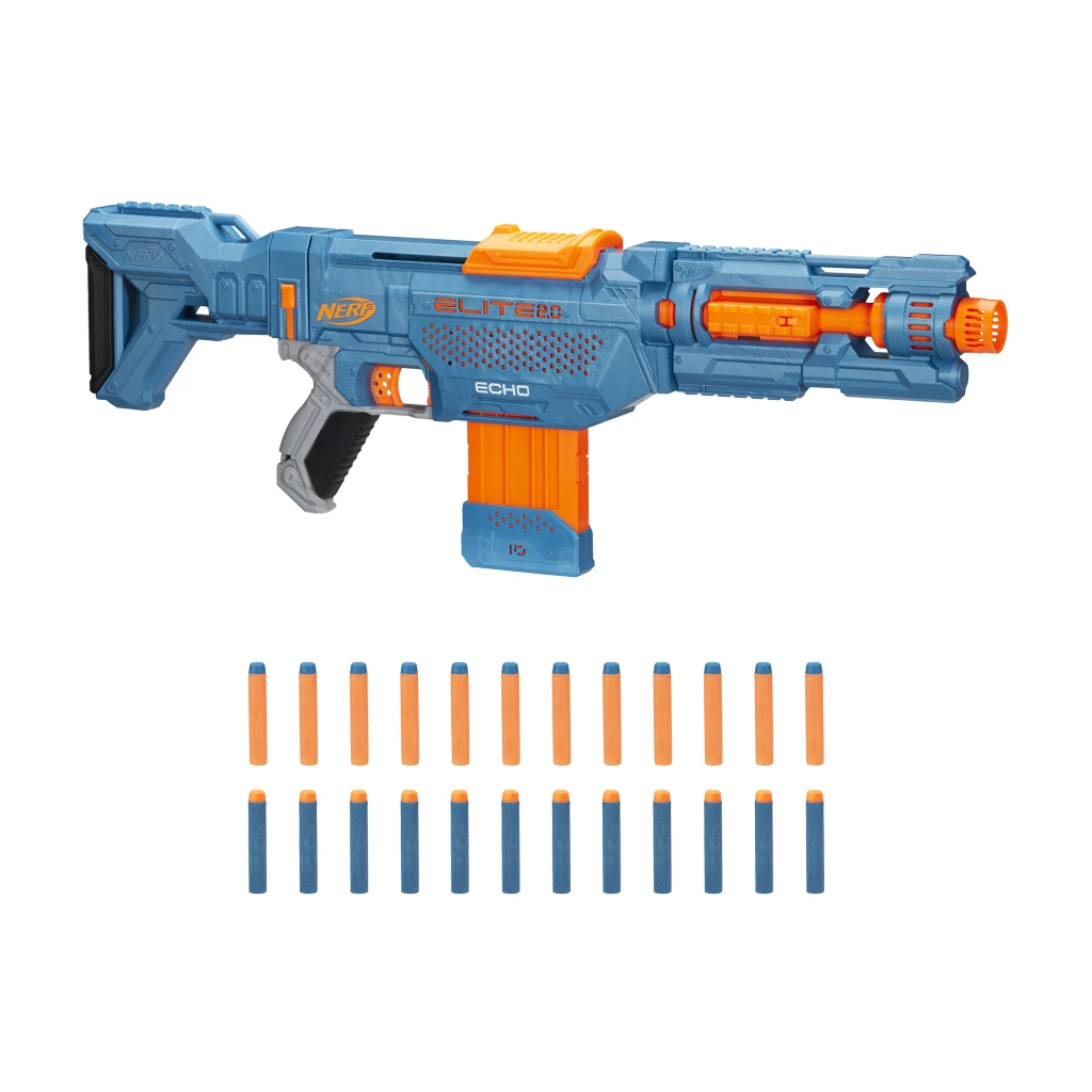 Nerf Elite 2.0 Echo CS 10 Blaster + 24 Darts 1 Nerf Elite 2.0 Echo CS 10 Blaster + 24 Darts