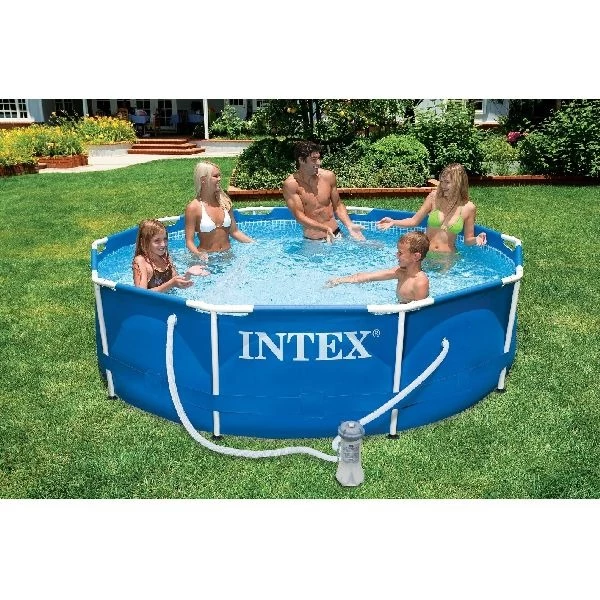 Intex 28202GN Frame Zwembad 305x76cm + Pomp 1 Intex 28202GN Frame Zwembad 305x76cm + Pomp