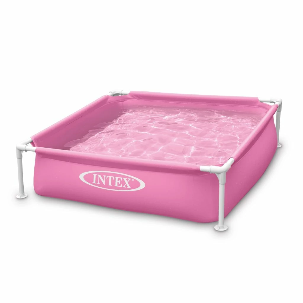 Intex 57172NP Wet Set Collection Mini Frame Pool 122×122 Cm Roze 1 Intex 57172NP Wet Set Collection Mini Frame Pool 122×122 Cm Roze
