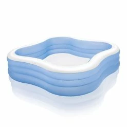 Intex 57495NP Beach Wave Opblaasbaar Zwembad 229x229x56 Cm Assorti