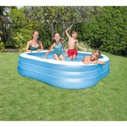 Alternative view of Intex 57495NP Beach Wave Opblaasbaar Zwembad 229x229x56 Cm Assorti