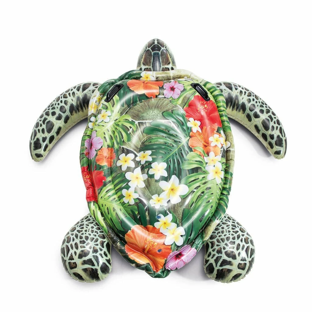 Intex 57555NP Realistische Opblaasbare Zeeschildpad 191×170 Cm 2 Intex 57555NP Realistische Opblaasbare Zeeschildpad 191×170 Cm - Afbeelding 2