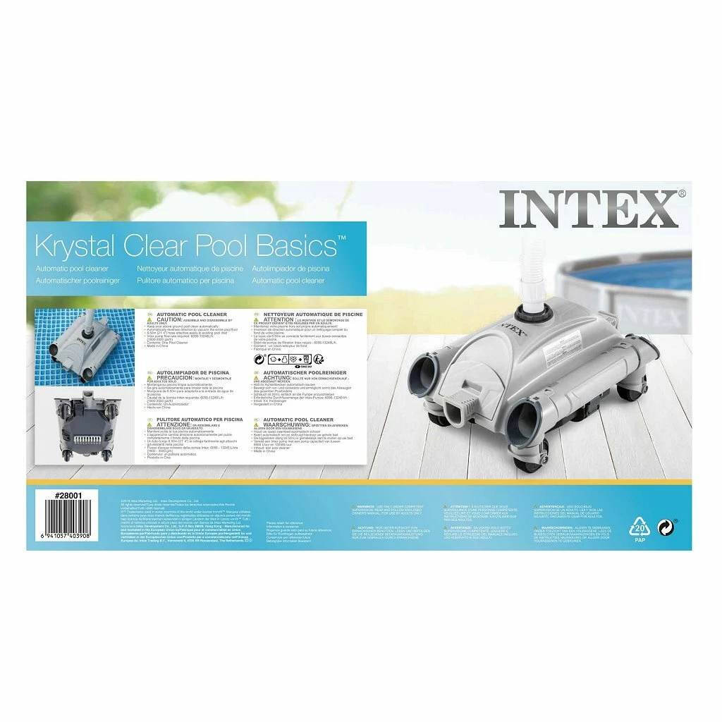 Intex 28001 Zwembad Robot Stofzuiger 4 Intex 28001 Zwembad Robot Stofzuiger - Afbeelding 4