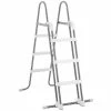 Intex 28075 Zwembadladder Zilver/Wit 91-107 Cm