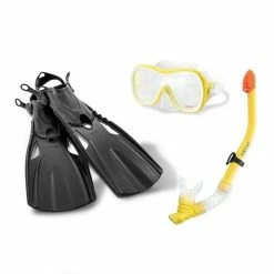Intex 55658 Aquaflow Sport Wave Rider Sports Zwemset 38-40 Geel/Zwart