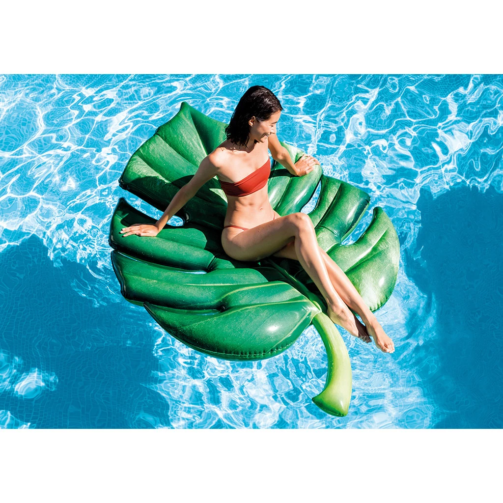 Intex 58782EU Opblaasbare Palmblad Luchtbed 213×142 Cm 4 Intex 58782EU Opblaasbare Palmblad Luchtbed 213×142 Cm - Afbeelding 4