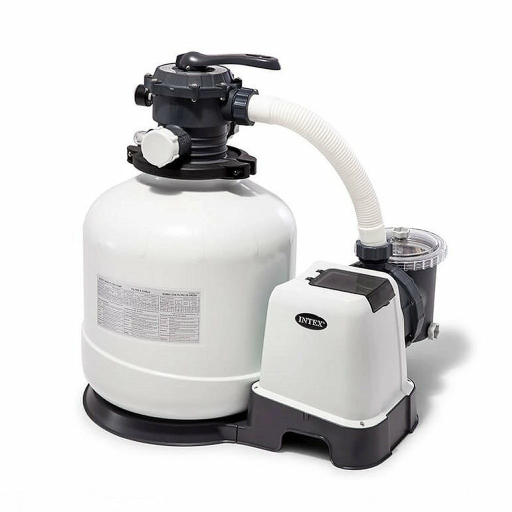 Intex 26652GS 3200 GPH Zandfilterpomp 220-240V 10.000L 1 Intex 26652GS 3200 GPH Zandfilterpomp 220-240V 10.000L