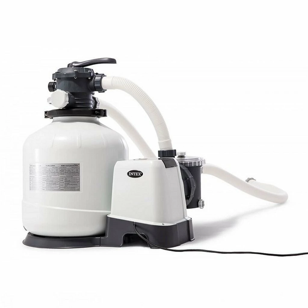 Intex 26652GS 3200 GPH Zandfilterpomp 220-240V 10.000L 2 Intex 26652GS 3200 GPH Zandfilterpomp 220-240V 10.000L - Afbeelding 2