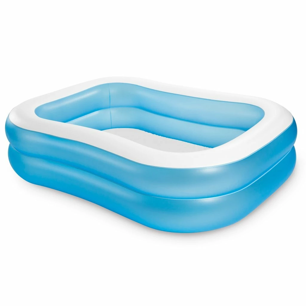 Intex 57180NP Wet Set Collection Family Pool Opblaaszwembad 203x152x48 Cm Blauw/Wit 1 Intex 57180NP Wet Set Collection Family Pool Opblaaszwembad 203x152x48 Cm Blauw/Wit