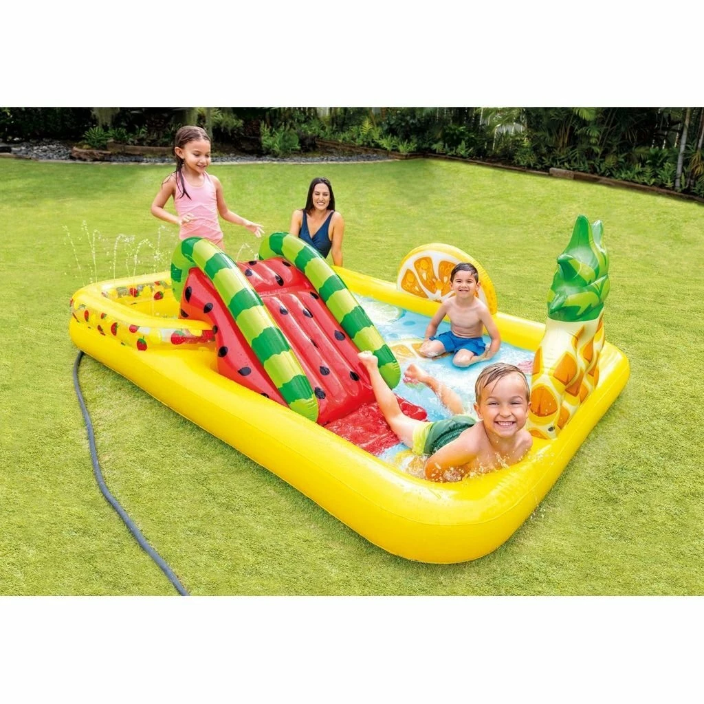 Intex 57158NP Fun N Fruity Opblaasbaar Speel Center 244x191x91 Cm 2 Intex 57158NP Fun N Fruity Opblaasbaar Speel Center 244x191x91 Cm - Afbeelding 2