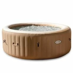 Intex 28476 Purespa Bubble Massage Jacuzzi 4-persoons Set + Energy Efficient Afdekzeil -Pintoy-winkel 6941057418179 0