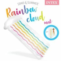 Intex 56804EU Regenboog Wolk Luchtbed 180×86 Cm -Pintoy-winkel 6941057420127 1