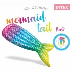 Intex 58788EU Sand And Summer Opblaasbaar Luchtbed Zeemeerminstaart 178×71 Cm 7 Intex 58788EU Sand And Summer Opblaasbaar Luchtbed Zeemeerminstaart 178×71 Cm -Pintoy-winkel 6941057420332 4