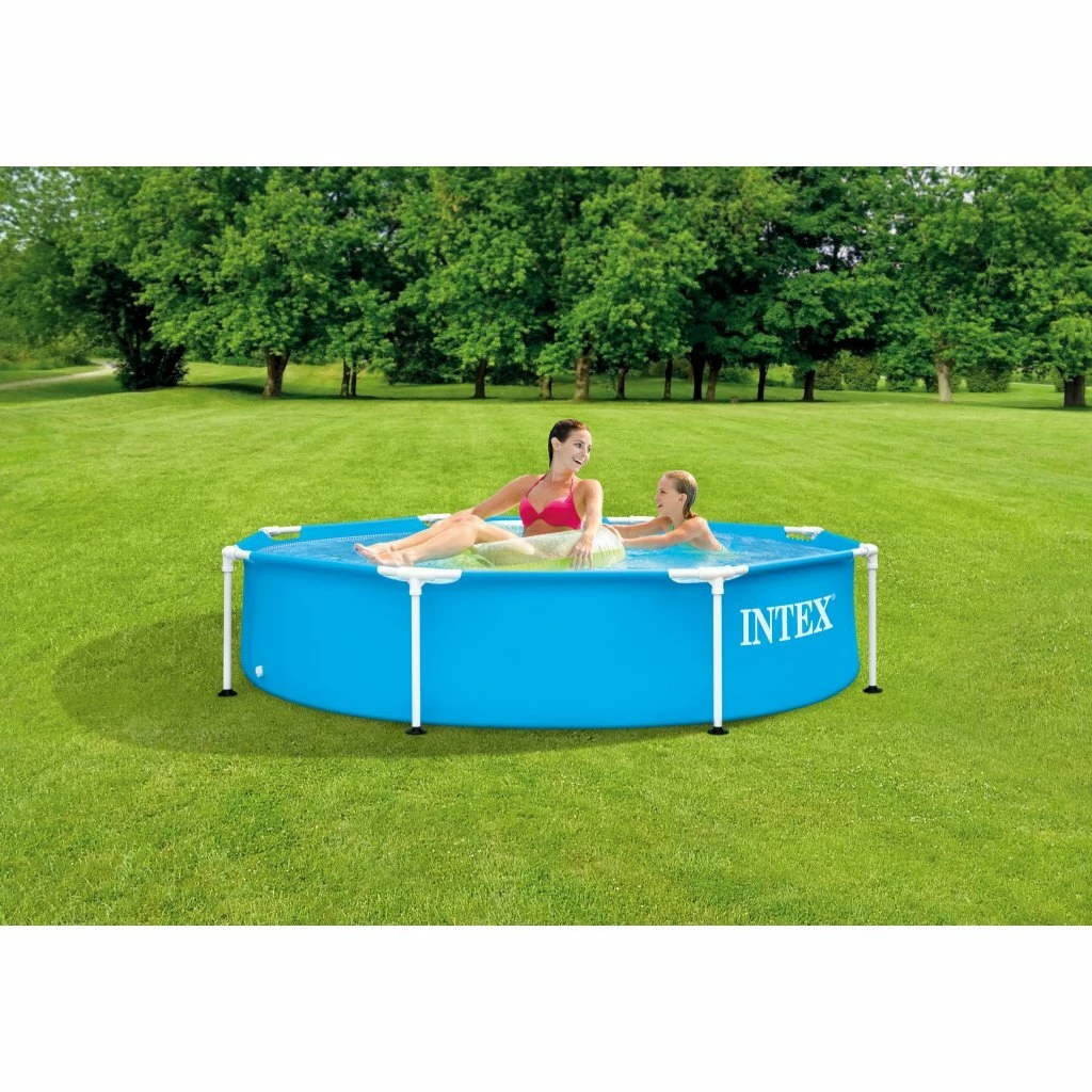 Intex 28205NP Metal Frame Zwembad 244×51 Cm Blauw 2 Intex 28205NP Metal Frame Zwembad 244×51 Cm Blauw - Afbeelding 2