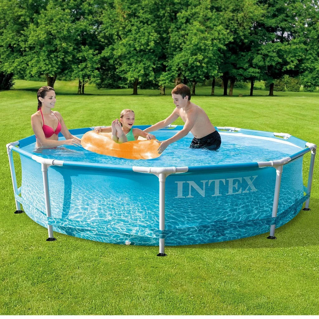 Intex 28206NP Beachside Metal Frame Zwembad 305×76 Cm Zonder Filterpomp 1 Intex 28206NP Beachside Metal Frame Zwembad 305×76 Cm Zonder Filterpomp