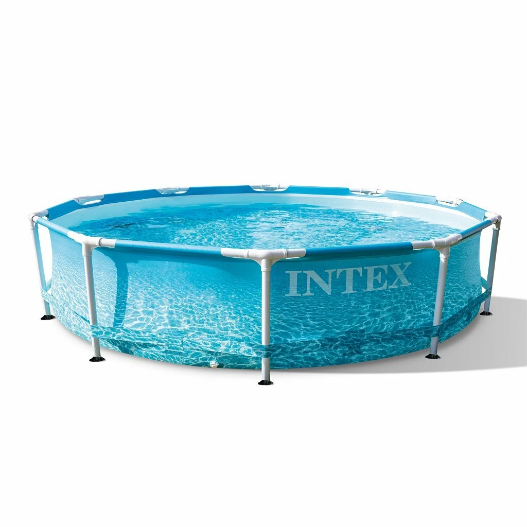 Intex 28206NP Beachside Metal Frame Zwembad 305×76 Cm Zonder Filterpomp 2 Intex 28206NP Beachside Metal Frame Zwembad 305×76 Cm Zonder Filterpomp - Afbeelding 2