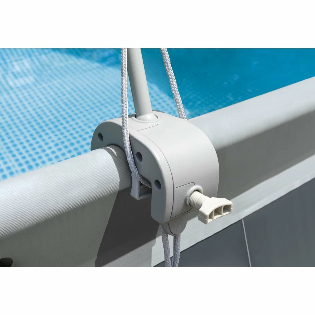 Intex 28054 Zwembadoverkapping 375×300 Cm Wit/Grijs 4 Intex 28054 Zwembadoverkapping 375×300 Cm Wit/Grijs - Afbeelding 4