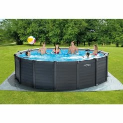 Intex 26384GS Graphite Panel Zwembad 478×124 Cm Antraciet/Blauw 7 Intex 26384GS Graphite Panel Zwembad 478×124 Cm Antraciet/Blauw -Pintoy-winkel 6941057421681 4