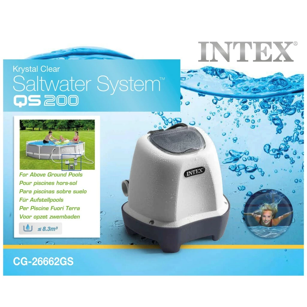 Intex 26662GS Krystal Zoutwater Systeem 12 Volt QS200 3 Intex 26662GS Krystal Zoutwater Systeem 12 Volt QS200 - Afbeelding 3