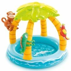 Intex 58417NP Wet Set Collection Tropisch Eiland Baby Zwembad 102×86 Cm