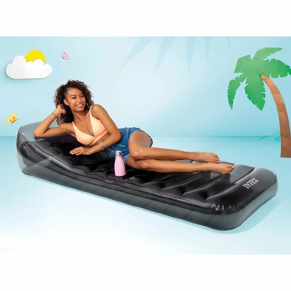 Intex 58723EU Wet Set Collection Luchtmat 211×99 Cm Zwart 2 Intex 58723EU Wet Set Collection Luchtmat 211×99 Cm Zwart - Afbeelding 2