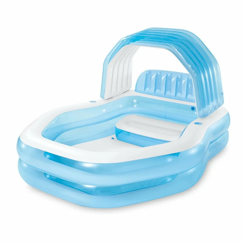 Intex 57186NP Wet Set Collection Swin Center Familiezwembad 229x191x135 Cm Blauw/Wit 1 Intex 57186NP Wet Set Collection Swin Center Familiezwembad 229x191x135 Cm Blauw/Wit