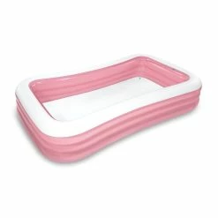 Intex 58487NP Wet Set Collection Swin Center Familiezwembad 305x183x56 Cm Roze/Wit