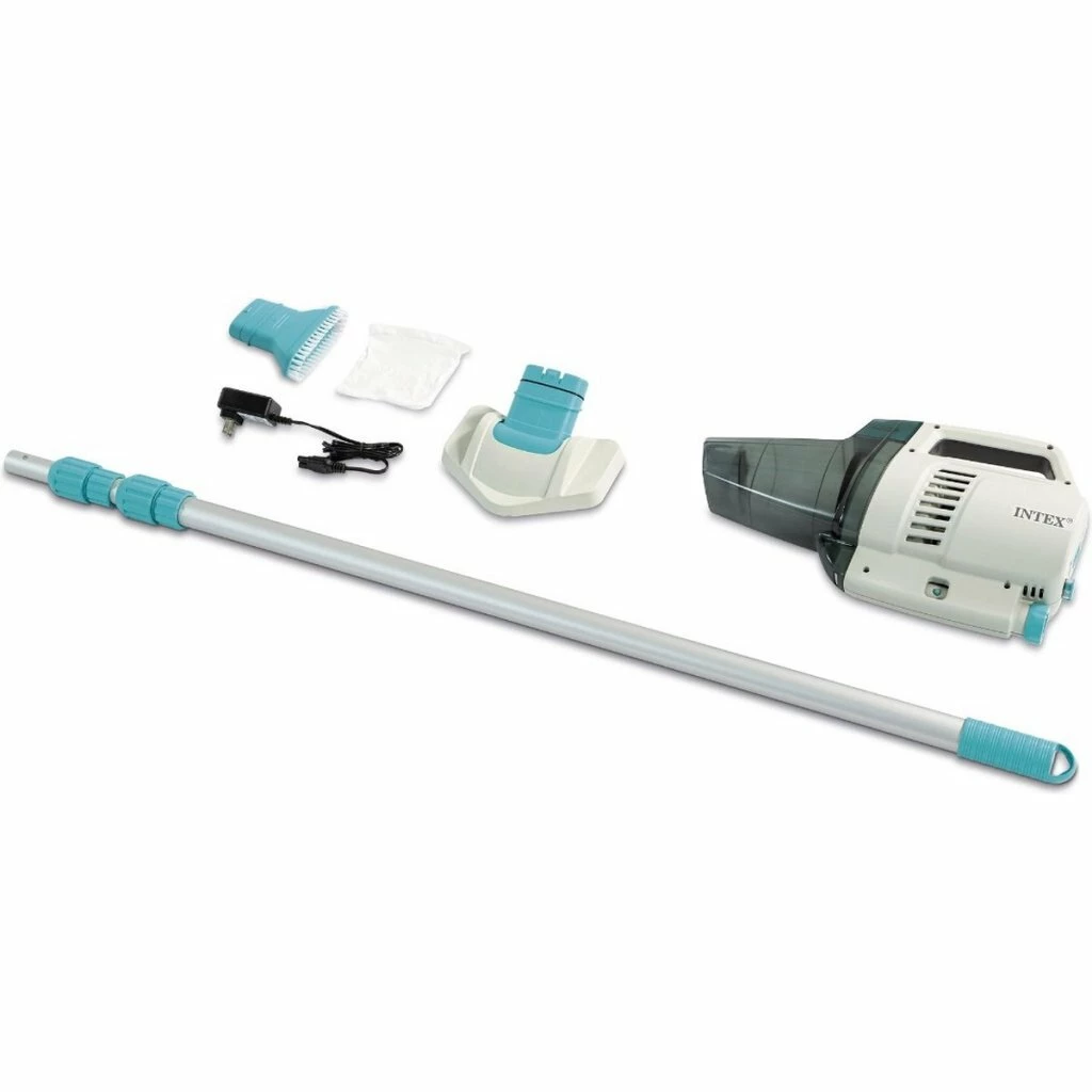 Intex 28628 Zwembadstofzuiger Wit/Lichtblauw 1 Intex 28628 Zwembadstofzuiger Wit/Lichtblauw