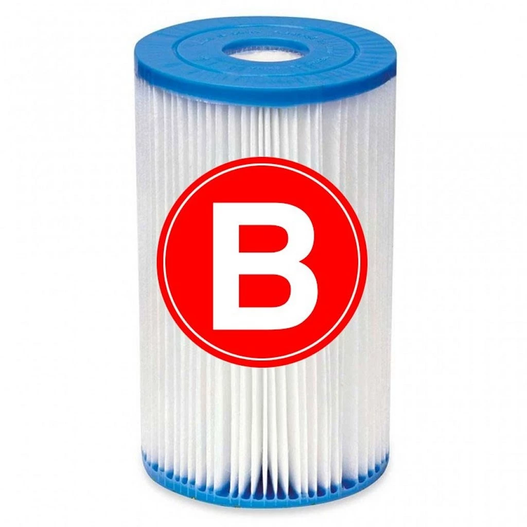 Intex 29005 Filter Cartridge Type B Filter Voor Zwembad 1 Intex 29005 Filter Cartridge Type B Filter Voor Zwembad