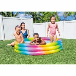 Intex 58439NP Regenboog Zwembad 147×33 Cm