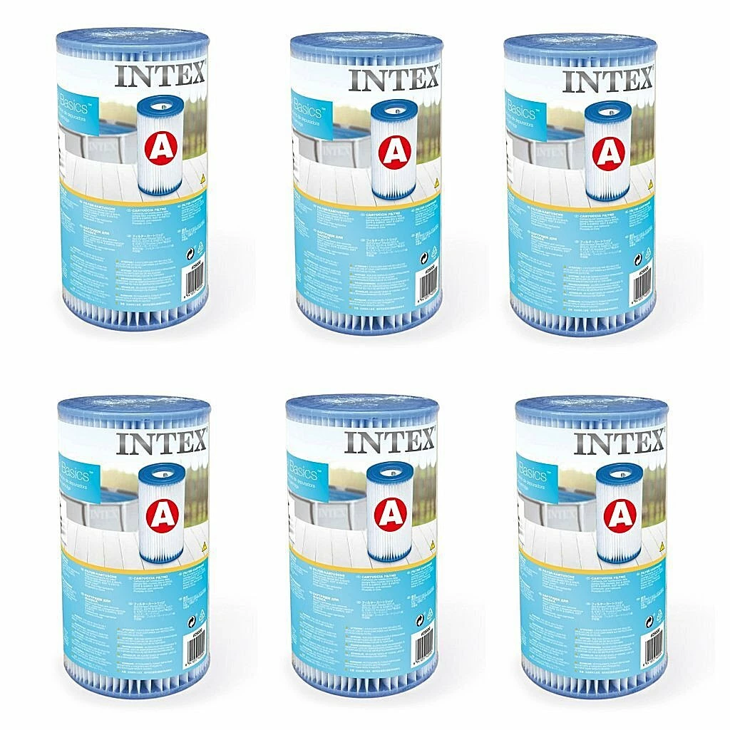 Intex 29000 Filter Cartridge Type A 6 Stuks Voor Zwembad 244/305/366 Cm 1 Intex 29000 Filter Cartridge Type A 6 Stuks Voor Zwembad 244/305/366 Cm