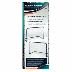 Alert Sport Mini Doelen 76x56x45 Cm 2 Stuks Blauw/Wit