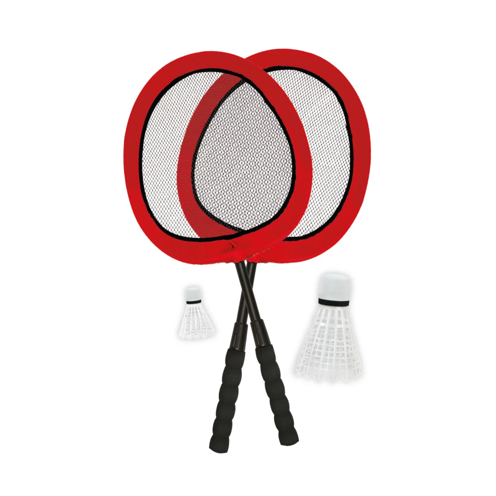 Basic Jumbo Badminton Set 4-delig 1 Basic Jumbo Badminton Set 4-delig
