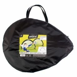 SportX Opvouwbare Voetbaldoelen 90x60x60 Cm 2 Stuks Zwart/Groen 6 SportX Opvouwbare Voetbaldoelen 90x60x60 Cm 2 Stuks Zwart/Groen -Pintoy-winkel 8712051065625 3