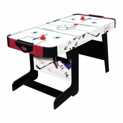 Basic Kantelbare Airhockeytafel + 2 Pucks En 2 Strikers 152x76x78 Cm