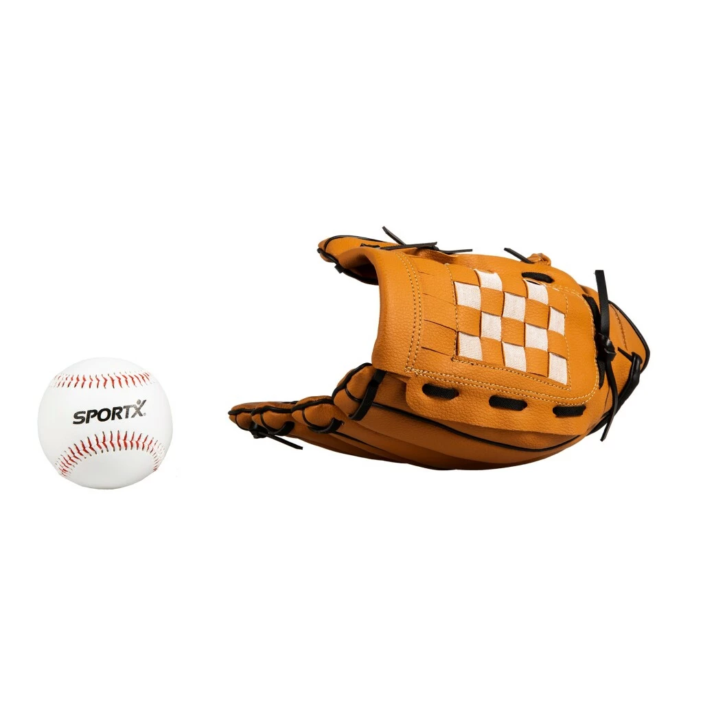 SportX Honkbal Handschoen + Bal 3 SportX Honkbal Handschoen + Bal - Afbeelding 3