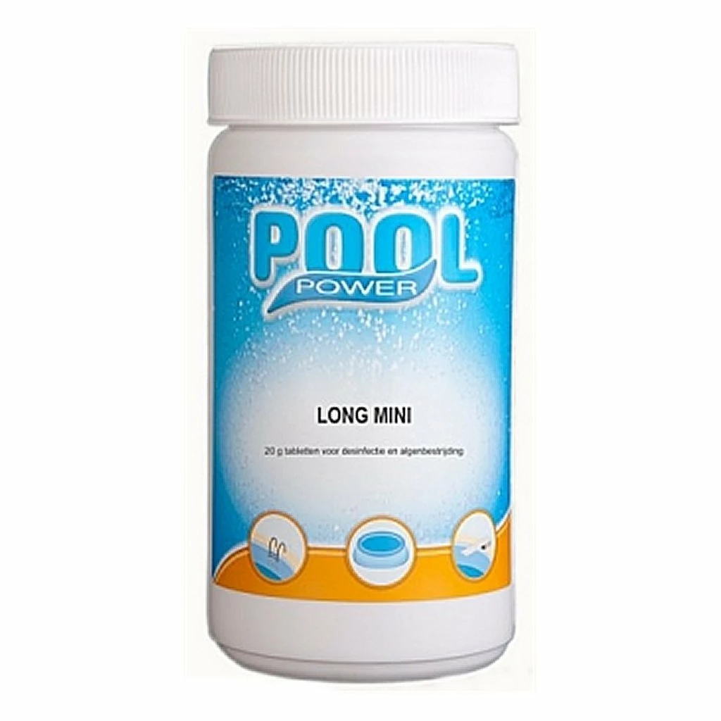 Pool Power Mini Flacon 1 Kg Chloortabletten 20 Gram 1 Pool Power Mini Flacon 1 Kg Chloortabletten 20 Gram