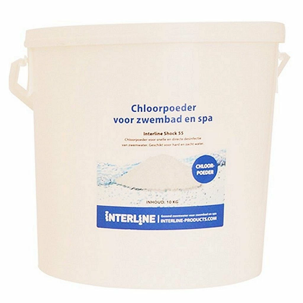 Interline Chloorgranulaat/Chloorpoeder 10 Kg 1 Interline Chloorgranulaat/Chloorpoeder 10 Kg