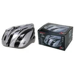 XQ Max Fietshelm Volwassenen Maat M Grijs/Zwart