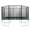 Salta 589G Combo Trampoline 244×396 Cm + Veiligheidsnet Groen