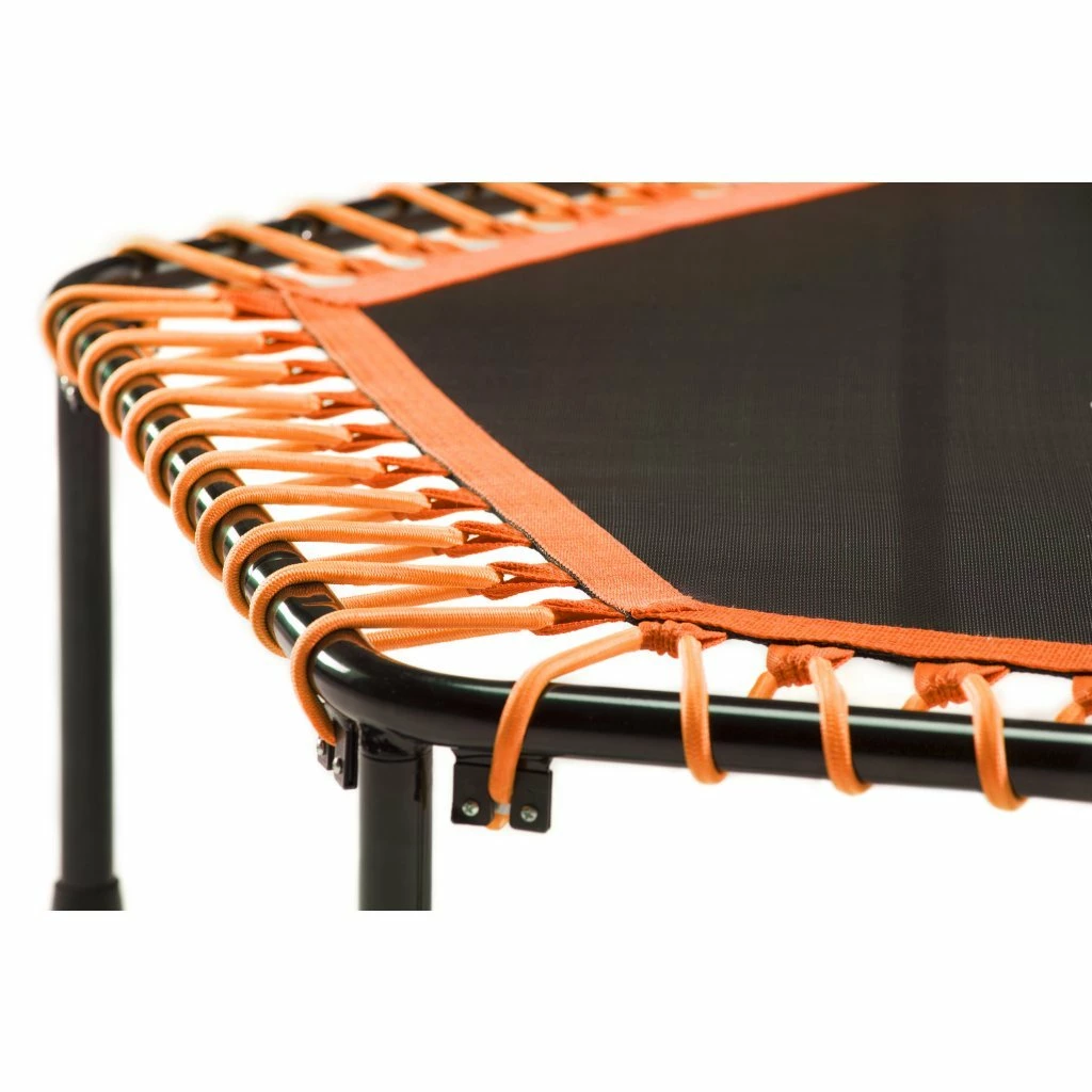 Salta 5357O Fitness Trampoline Met Beugel 128×127 Cm Zwart/Oranje 2 Salta 5357O Fitness Trampoline Met Beugel 128×127 Cm Zwart/Oranje - Afbeelding 2