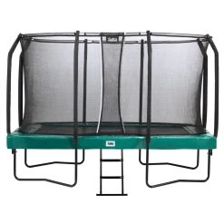 Salta 5376G First Class Trampoline 244×427 Cm + Veiligheidsnet En Ladder Groen